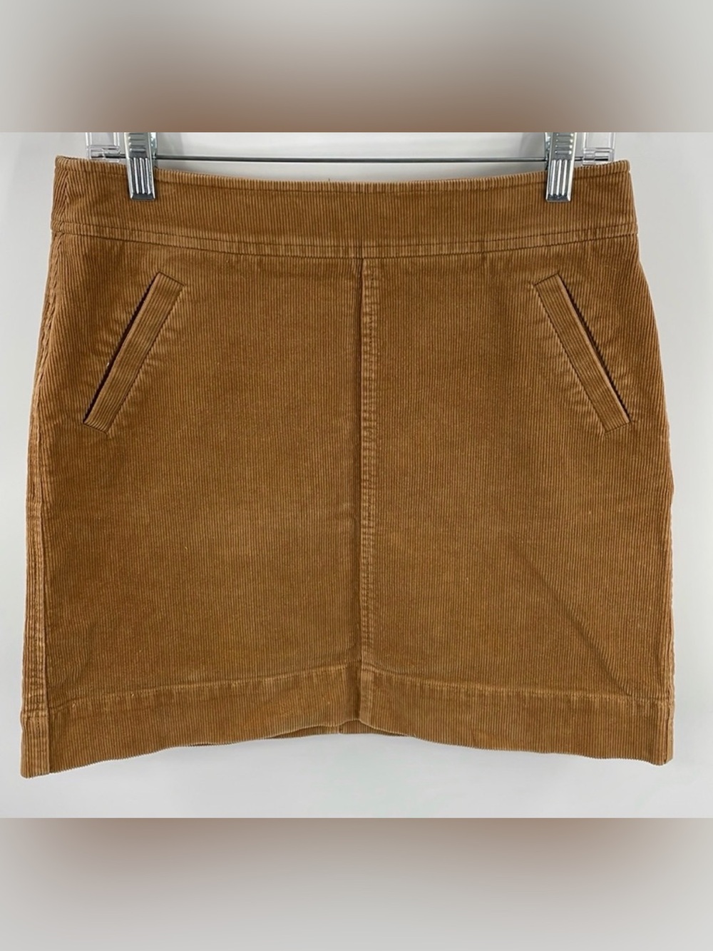 LOFT light brown corduroy mini Skirt Size 4
